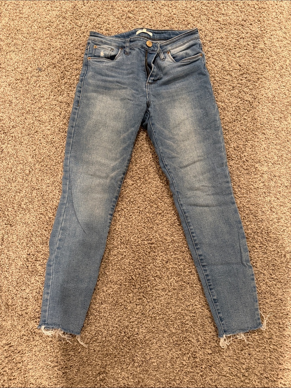 Classic High-Rise Women's Blue Jeans